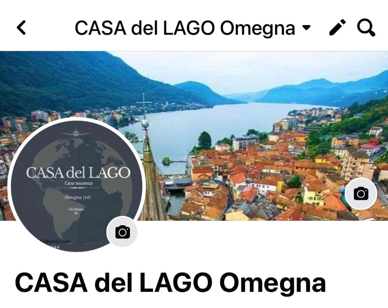Casa Del Lago Omegna Exteriör bild